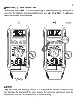 Preview for 9 page of Brymen BM510 Series User Manual