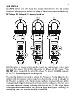 Preview for 5 page of Brymen TBM061 User Manual