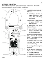 Preview for 4 page of Brymen TBM195 User Manual