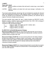 Preview for 2 page of Brymen TOP TRONIC TBM251 User Manual