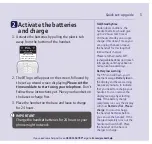 Preview for 5 page of BT BT6610 Quick Setup And User Manual