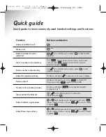 Preview for 8 page of BT QUARTET 3500 User Manual