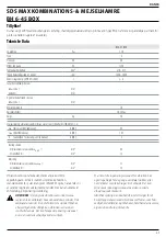 Preview for 45 page of BTI 9090147 Original Instructions Manual