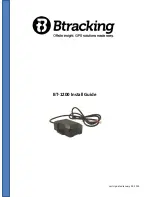 Btracking BT-1200 Installation Manual preview