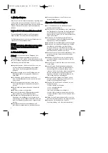 Preview for 4 page of budget BLH 2500 Directions For Use Manual