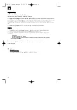 Preview for 10 page of budget BLH 2500 Directions For Use Manual