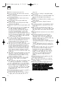 Preview for 12 page of budget BLH 2500 Directions For Use Manual