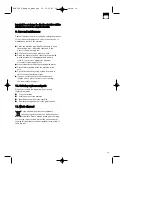 Preview for 15 page of budget BLH 2500 Directions For Use Manual