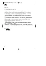 Preview for 46 page of budget BLH 2500 Directions For Use Manual