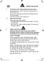 Preview for 11 page of Buhnen HB 196 Translation Of The Original Operating Instructions