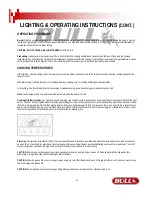 Preview for 15 page of Bull 47628 Assembly & Operating Instructions