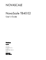 Preview for 3 page of Bull NovaScale T840 E2 User Manual