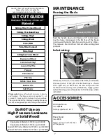 Preview for 7 page of Bullet tools EZ Shear SST220 User Manual