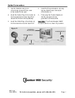 Preview for 7 page of Bunker Hill Security 95914 Owner'S Manual