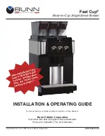 Preview for 1 page of Bunn Fast Cup Installation & Operating Manual