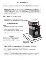 Preview for 6 page of Bunn Fast Cup Installation & Operating Manual