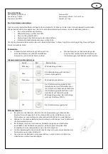 Preview for 3 page of Burda BTURCAC200V7016 Instructions For Use Manual