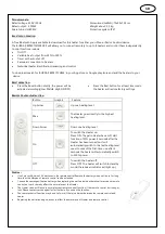 Preview for 5 page of Burda BTURCAC200V7016 Instructions For Use Manual