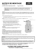 Preview for 3 page of Burg Wächter Royal E 512 Assembly Instructions