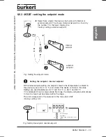 Preview for 25 page of Burkert 8625-2 Operating Instructions Manual