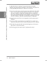 Preview for 36 page of Burkert 8625-2 Operating Instructions Manual