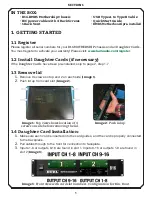 Preview for 2 page of BURL B16-BMB5 MOTHERSHIP Quick Start Manual