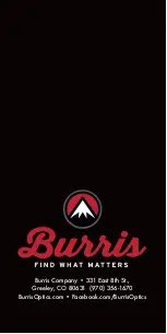 Preview for 12 page of Burris BTH 25 User Manual