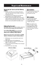 Preview for 19 page of Burromax TT Series Owner'S Manual