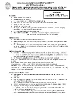 Preview for 1 page of Burton Safes Torino GMT/4P Instructions