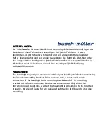 Preview for 3 page of Busch+Müller LUMOTEC IQ Eyro 163B Instruction Manual