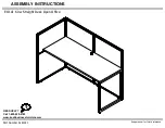 Bush Business Furniture EO1AI Assembly Instructions Manual preview