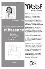 Preview for 1 page of Bush Business Furniture WC12947 Manual