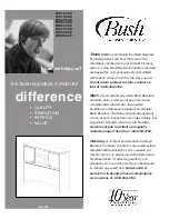 Preview for 1 page of Bush Business Furniture WC14349 Manual