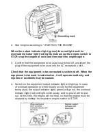 Preview for 19 page of Bush Power G3000X Operating Instructions Manual