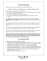 Preview for 12 page of Bush-whacker SSM-72 Operator'S Manual / Parts Book