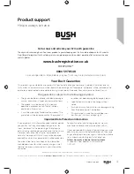 Preview for 41 page of Bush 411010 Instruction Manual