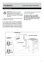 Preview for 9 page of Bush 7195444 Installation & User'S Instructions