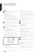 Preview for 40 page of Bush BGC50DB Instruction Manual