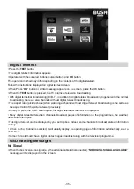 Preview for 36 page of Bush DVB-T2 PVR MPEG4 User Manual