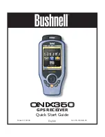 Bushnell 363500 Quick Start Manual preview