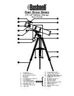 Preview for 1 page of Bushnell Deep Space 78-9518 User Manual