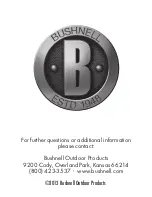 Preview for 12 page of Bushnell FIRST STRIKE 730005 User Manual