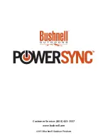 Preview for 8 page of Bushnell PowerSync PP2020 Quick Start Manual