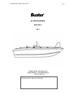 Preview for 36 page of buster LX Owner'S Handbook Manual