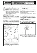 Preview for 12 page of Butler KENDO.30LIGHT Instruction Manual