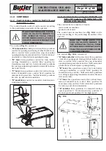 Preview for 16 page of Butler NAV11EI Instruction Manual