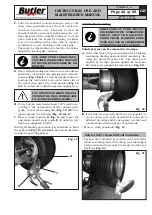 Preview for 22 page of Butler NAV11EI Instruction Manual