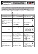 Preview for 35 page of Butler NAV11EI Instruction Manual