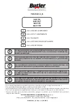 Preview for 67 page of Butler NAV11EI Instruction Manual