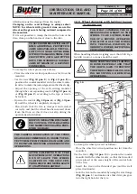 Preview for 18 page of Butler NAV26HW Instruction Manual